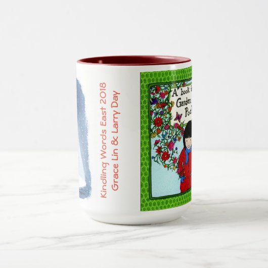 Mok KWE-gastillustratoren (Midden)