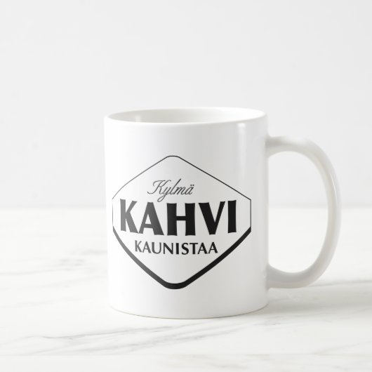 Mok Kylmä Kahvi Kaunistaa (Rechts)