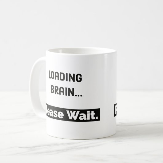 Mok laadrem | Funny Coffee Mok (Voorkant links)