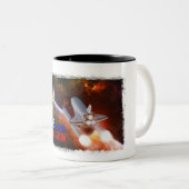 Mok laatste Mission Coffee Space Shuttle Atlantis (Voorkant rechts)
