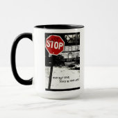 mok "Laatste Stop" (Links)