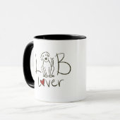 Mok Lab Lover Coffee (Voorkant links)