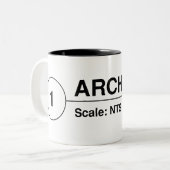 Mok Label architect Tekening (Voorkant links)