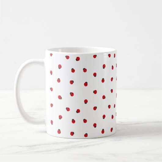 Mok Ladybug Pattern Coffee (Links)