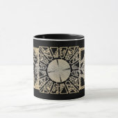 Mok lamentconfiguratie (messing) (Midden)