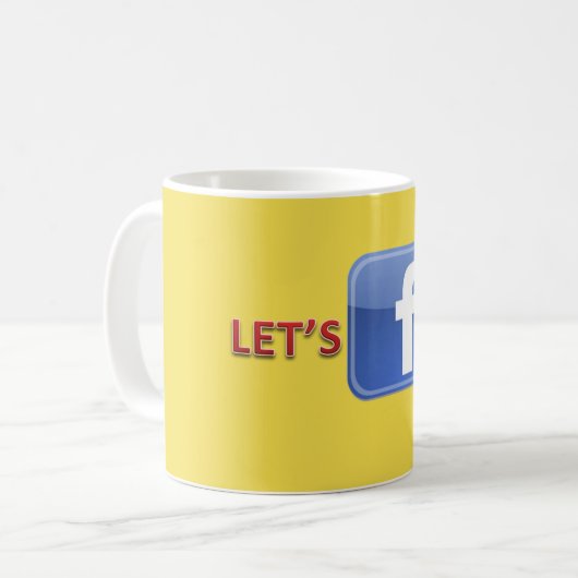 Mok Laten we het eens bekijken (Voorkant links)