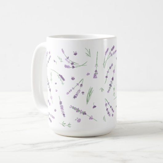 Mok lavender (Voorkant links)