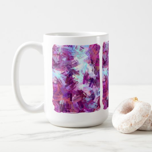 MOK LAVENDER FLOWERS COFFEE (Met donut)