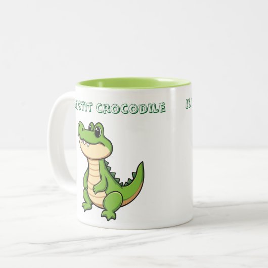 Mok Le Petit crocodile (Voorkant links)