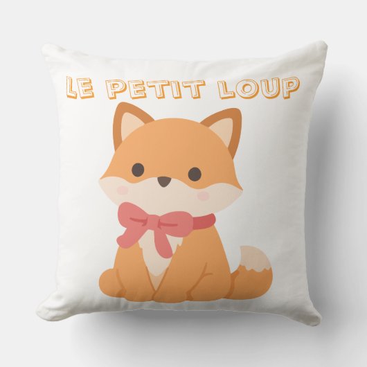 Mok Le Petit Loup Kussen (Voorkant)