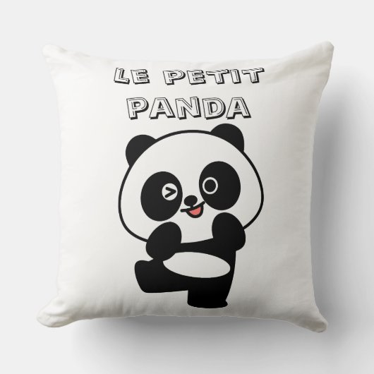 Mok Le Petit panda Kussen (Voorkant)