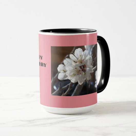 Mok lente bloesems (Voorkant rechts)