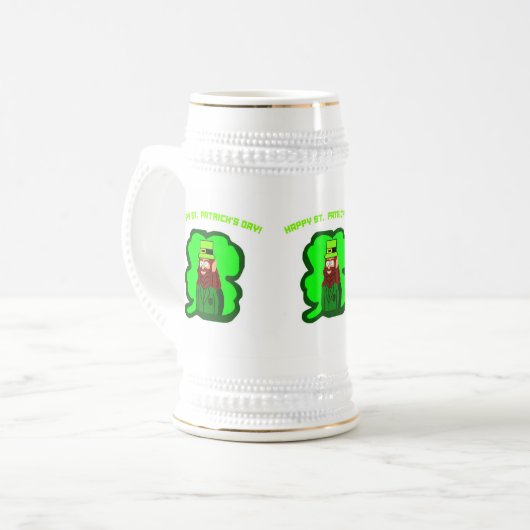 Mok Leprechaun Magic Stein (Voorkant links)