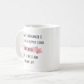 Mok leraar schoolcadeau voor de waardering van ler (Voorkant links)