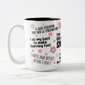 Mok lerarenbevestiging, lerarenwaardering cadeau (Links)