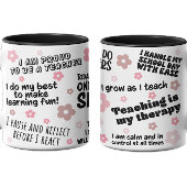 Mok lerarenbevestiging, lerarenwaardering cadeau