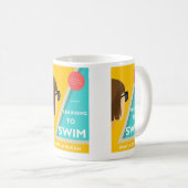 Mok - Leren zwemmen (Voorkant rechts)