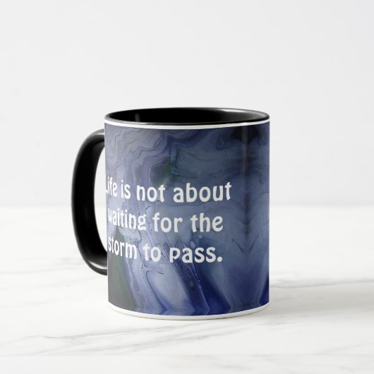 mok "Leven" (Voorkant links)