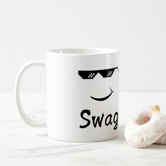Mok leven: Drink, ontspannen, herhalen (Met donut)