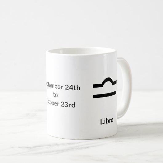 Mok - Libra Glyph (Voorkant rechts)