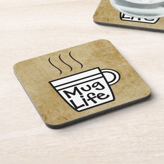 Mok Life Beverage Coaster Bier Onderzetter (Linkerzijde)
