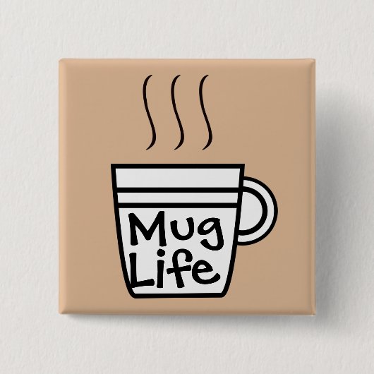 Mok Life Button (Voorkant)