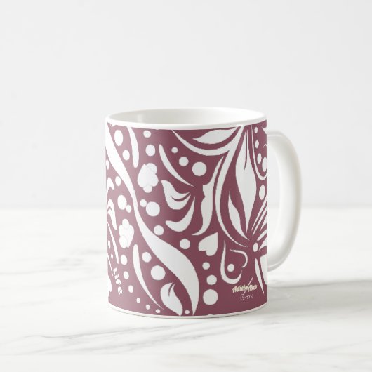 Mok Life Quote Grape door Adiela Akoo (Voorkant rechts)