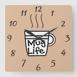 Mok Life Wall klok
