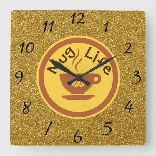 Mok Life Wall klok (Voorkant)