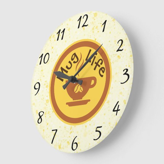 Mok Life Wall klok (Hoek)