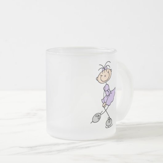 Mok lila ijsschaatsen (Voorkant rechts)