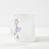 Mok lila ijsschaatsen (Voorkant links)