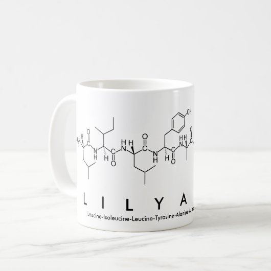 Mok Lilyanna peptide name (Voorkant links)