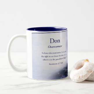Mok, linkshandig, Don Tweekleurige Koffiemok