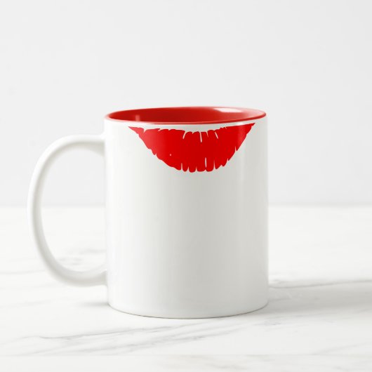 Mok-Lips Tweekleurige Koffiemok (Links)
