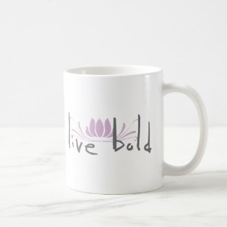 Mok live gebold koffie