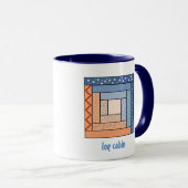 Mok Logcabine Ringer (Voorkant rechts)