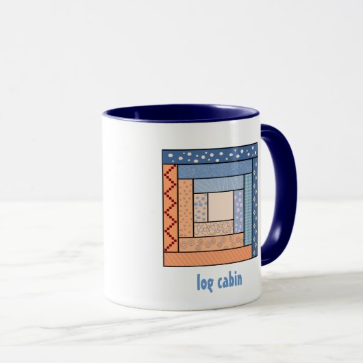 Mok Logcabine Ringer (Voorkant rechts)