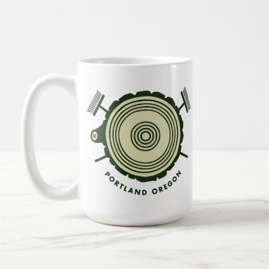 Mok logo en ligatuur (Links)