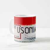 Mok logo  USB Inn Jubileum (Voorkant links)