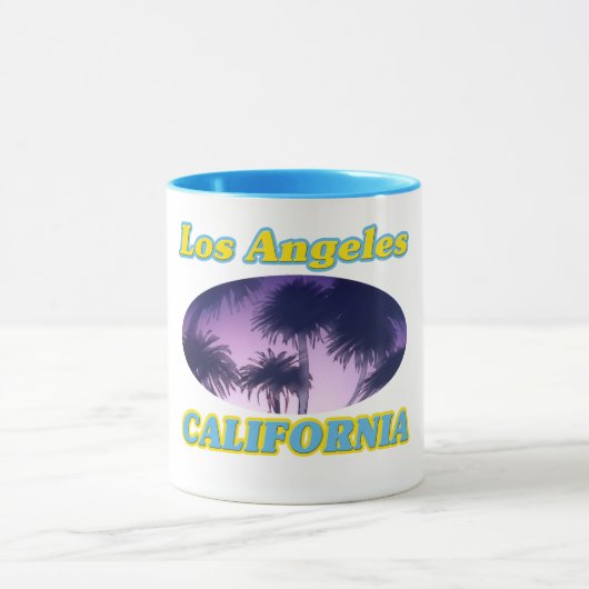 mok "Los Angeles California Palm Trees" (Midden)