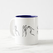 mok 'Love' British Sign Language (Voorkant links)