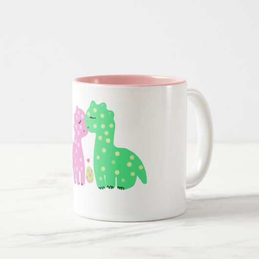 mok "Lovely Dinos" (Voorkant rechts)