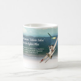 Mok luchtvaartkunst " Winged Samurai : Saburo Saka