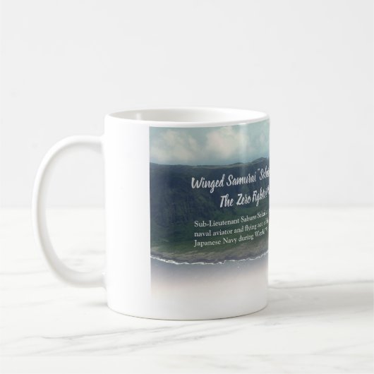 Mok luchtvaartkunst " Winged Samurai : Saburo Saka (Links)