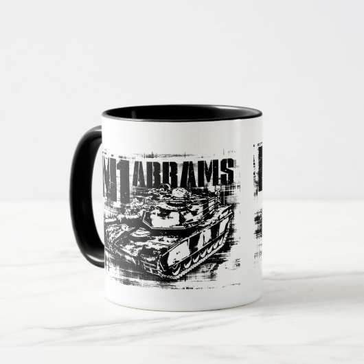 Mok M1 Abrams (Voorkant links)