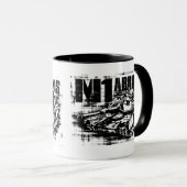 Mok M1 Abrams (Voorkant rechts)