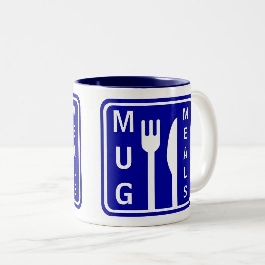 Mok maaltijden in een Mok (Voorkant rechts)