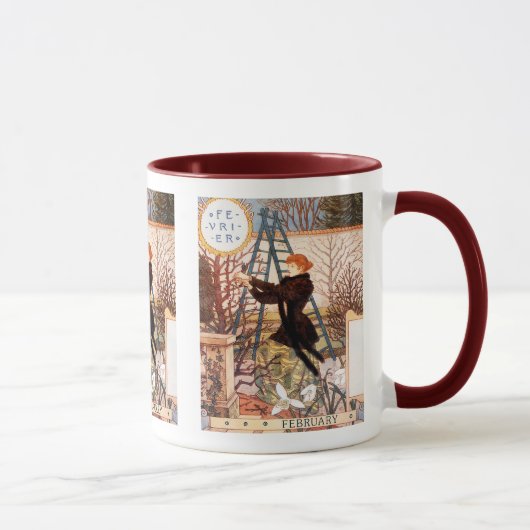 Mok: Maand van februari - Février Mok (Rechts)
