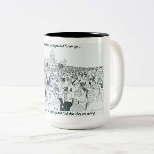 Mok maart (Voorkant rechts)